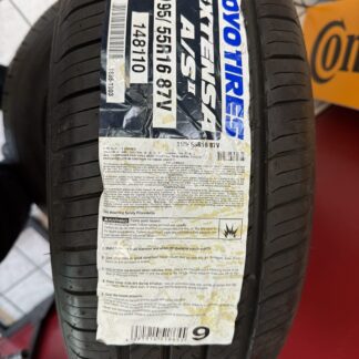 Toyo Tires Extensa A/S II 195/55R16 new all-season tire