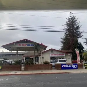 Concord Tires storefront, 2900 Willow Pass Road, Concord, CA