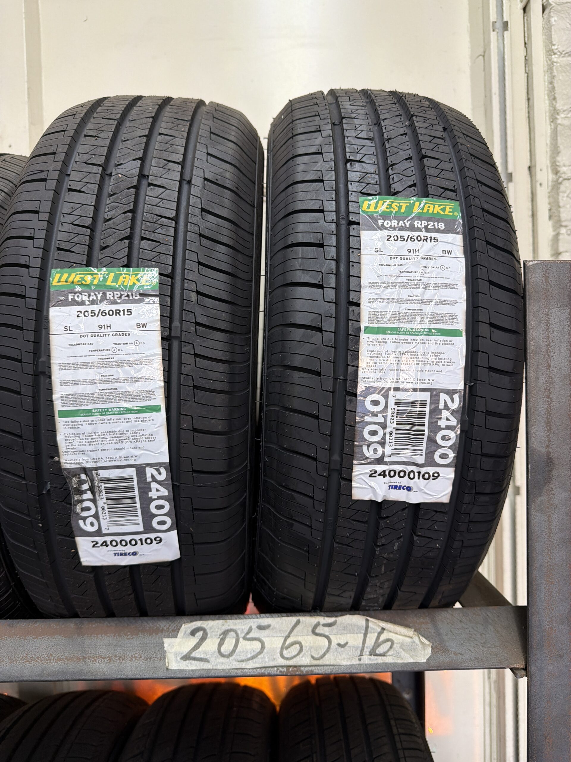 Westlake Foray RP218 205/60R15 91H New All-Season Tire - Image 2