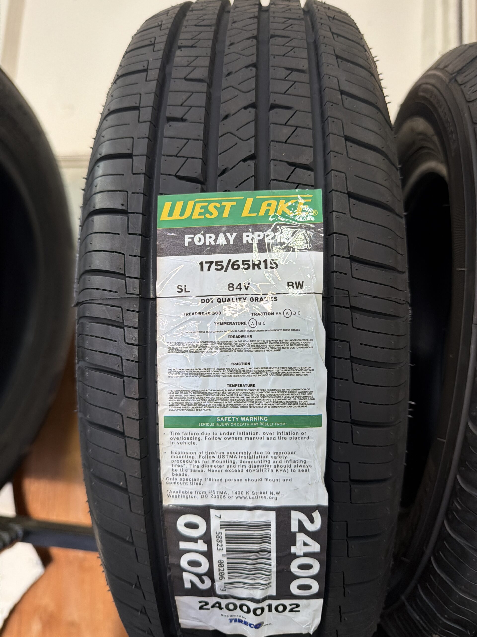 Westlake Foray RP21 175/65R15 84V new all-season passenger tire