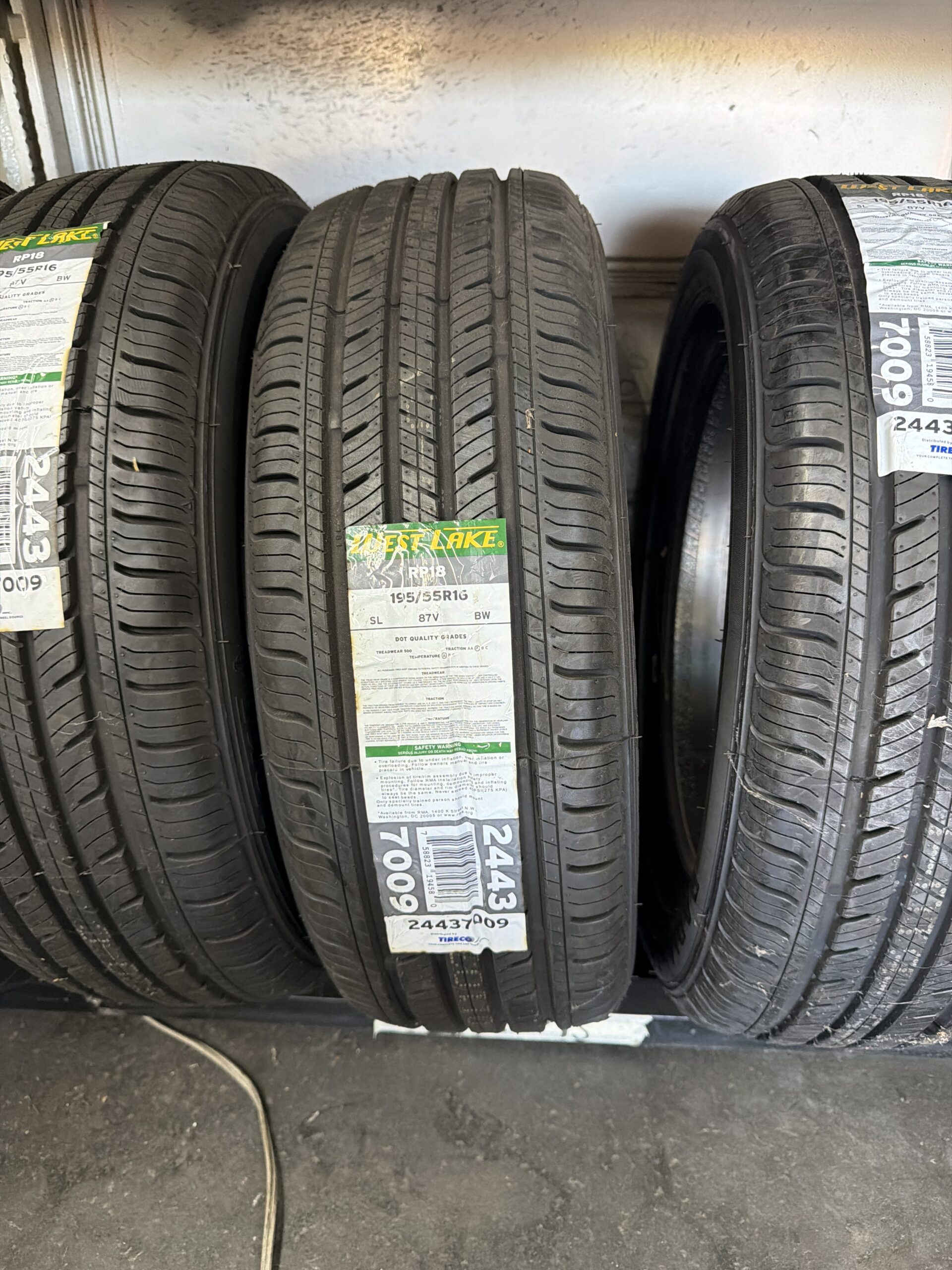West Lake RP18 195/55R16 87V new all-season passenger tire