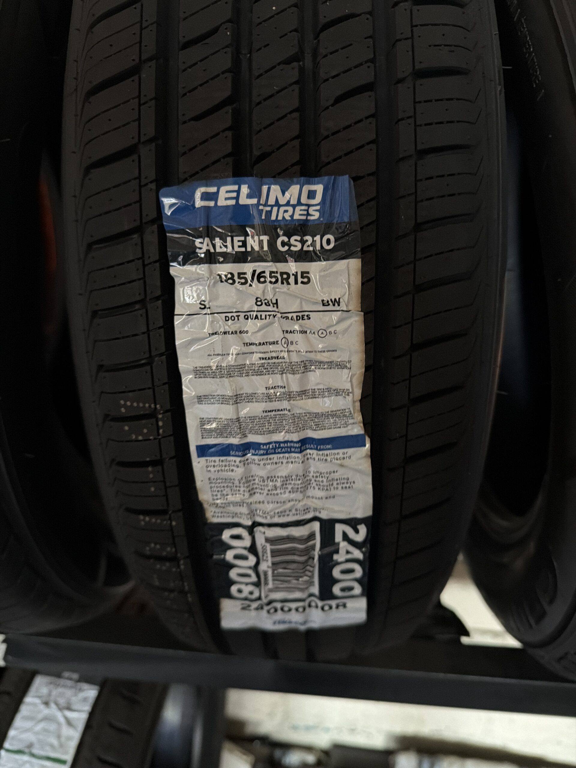 Celimo Salient CS210 185/65R15 88H new all-season tire