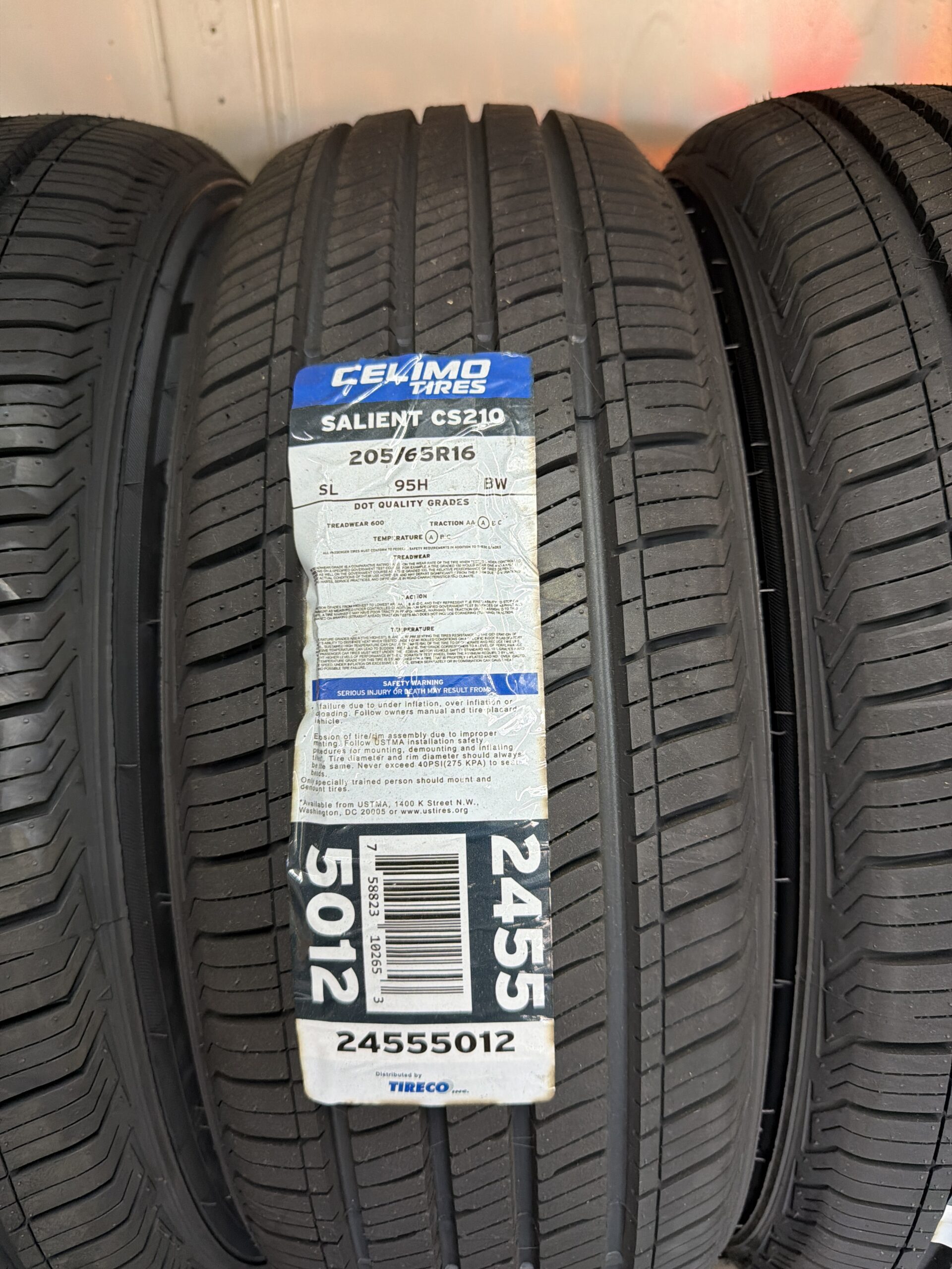 Celimo Salient CS210 205/65R16 95H new all-season passenger tire